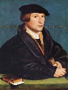 HOLBEIN, Hans the Younger Portrait of a Member of the Wedigh Family oil